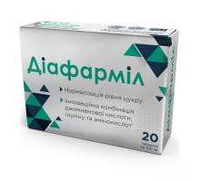 Діафарміл капсули при діабеті, нормалізує рівень цукру