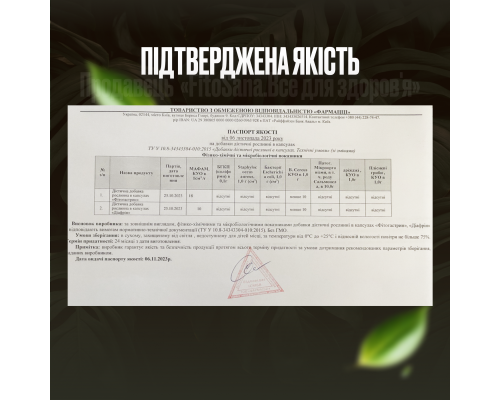 Фітогастрин капсули при дисбактеріозі, колітах №30